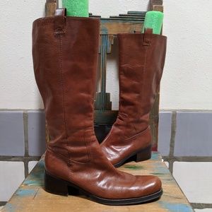 Nine West Genuine Leather Boots Size 10